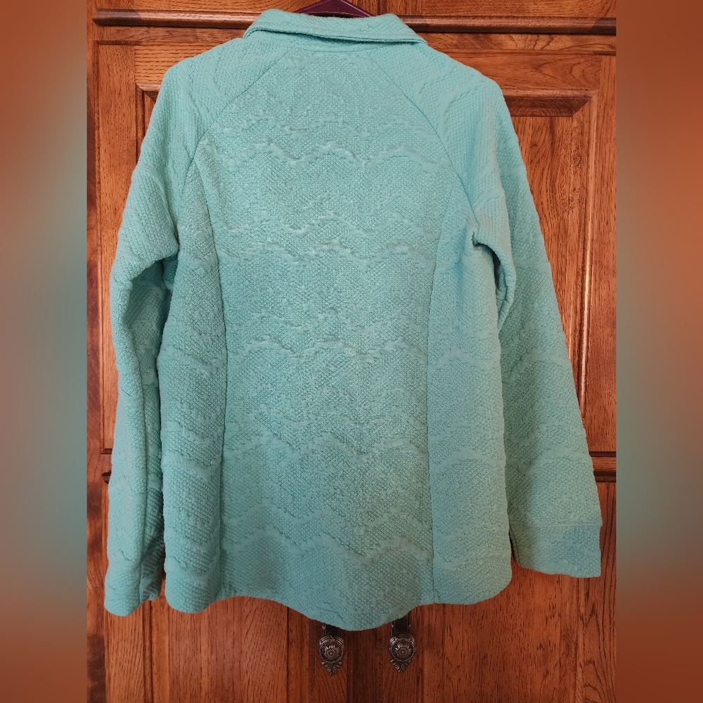 ZeroXposur Seafoam Green 1/4" Zipper Pullover Size Small - Picture 3 of 11